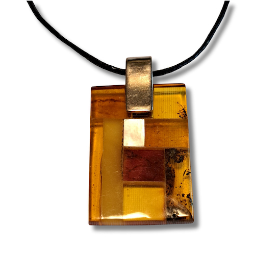 Click to view detail for HW-2583 Pendant Square $80